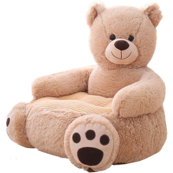 Jättestor Teddybjörn, Festlig Gåva För Alla Tillfällen, 50*50*45cm Tecknade Djur Design Med Högkvalitativ Fyllning, Bekväm Att Titta På Tv Eller Leka