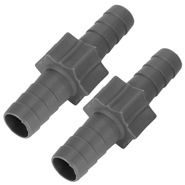 2 st Plast Grå Akvarium Fisk Tank Variabel Diameter Adapter Anslutning Inlopp Utlopp Vattenrör Tillbehör 1/2-1/3