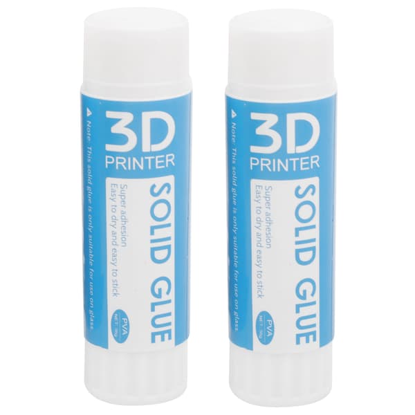 Speciel klæbemiddel til 3D-printer, reducerer vridning for flere filamenter, sikrer nem rengøring efter print, solid limstift, genanvendelig uden