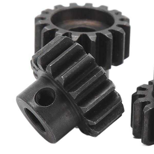 3 st RC-bilväxelsats 8 mm innerhål stålbilmotorväxel för 1/5 1/8 1/10 modellbil 17T