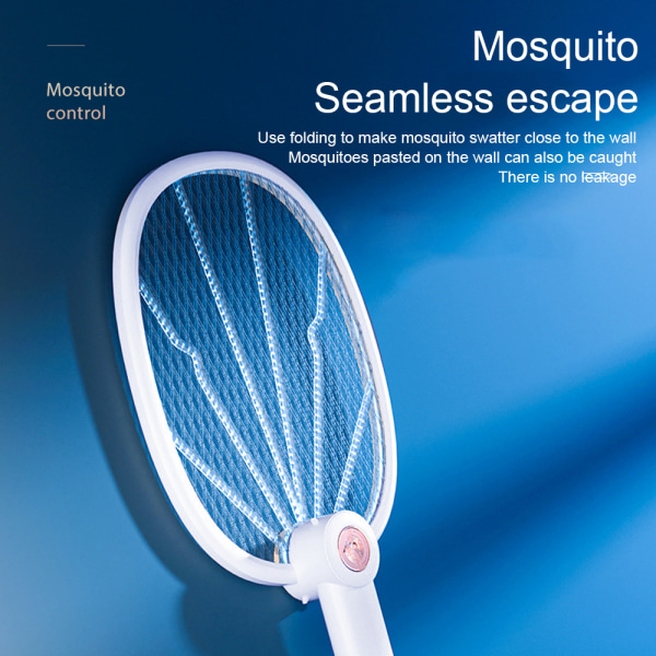 Bug Mosquito Racket Uppladdningsbar , Myggfälla