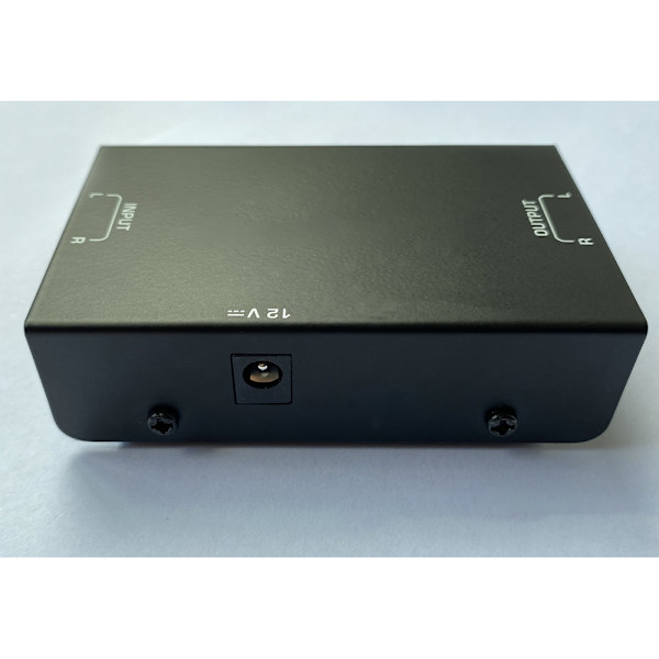 Phono-skivspelarförförstärkare - Mini elektronisk ljudstereo-skivspelsförförstärkare RCA-ingång, RCA-utgång och brusreducerande drift