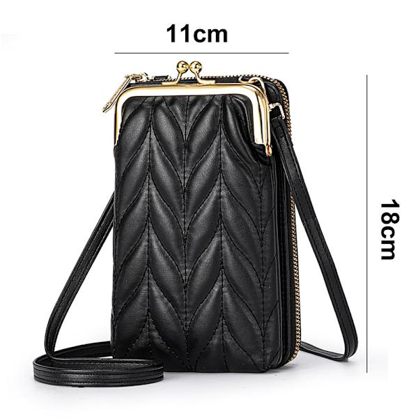 Snygg crossbody-mobilväska för kvinnor