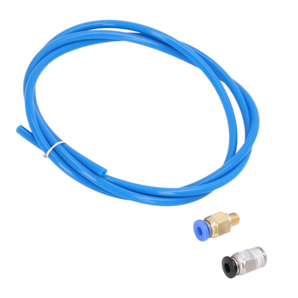 5 st PTFE-rör med 20 st pneumatiska kopplingar PC4‑M6 PC4‑M10 för 3D-skrivare 1,75 mm filament