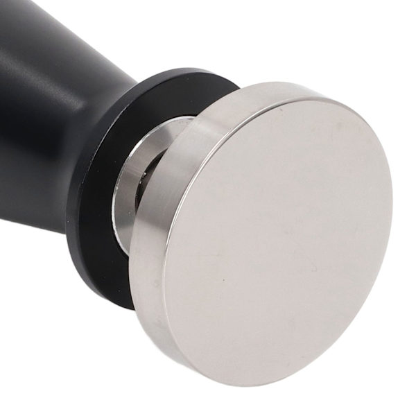 Kaffe Pulver Hammare Konstant Elasticitet Rostfritt Stål Kaffe Tamper för Hem Svart 51mm/2.0in