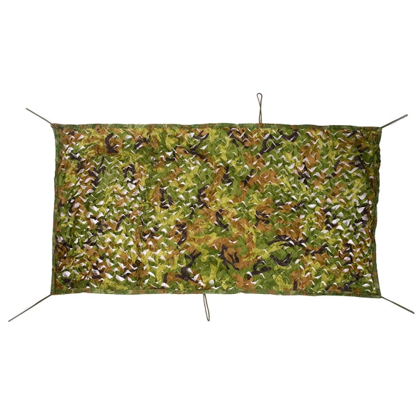 Woodland Camouflage Netting Army Camo Net för camping，1*2M