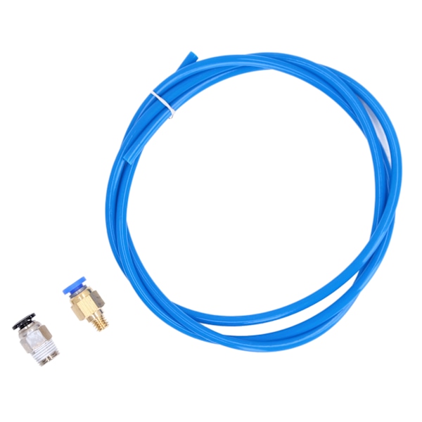 5 st PTFE-rör med 20 st pneumatiska kopplingar PC4‑M6 PC4‑M10 för 3D-skrivare 1,75 mm filament