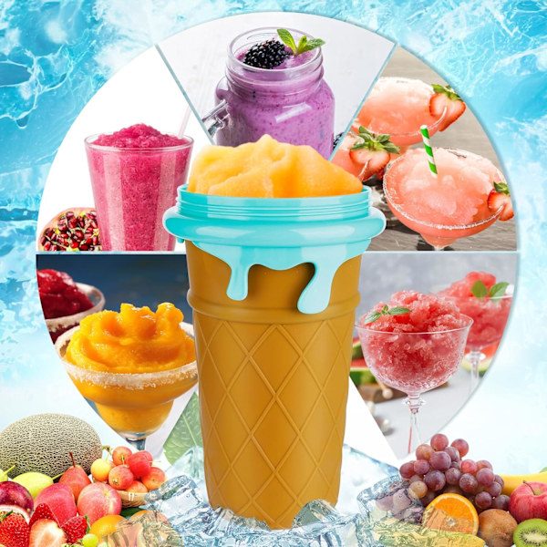Mugg, 500ML Snabbfryst Magisk Slushy Ismaskin Mugg