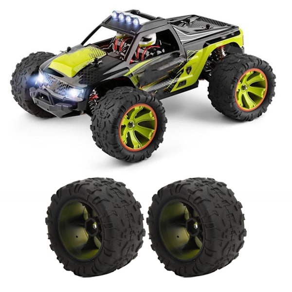 84mm stora däck breddning däck höger hjul för Wltoys 144002 1/14 RC bil uppgraderingsdelar