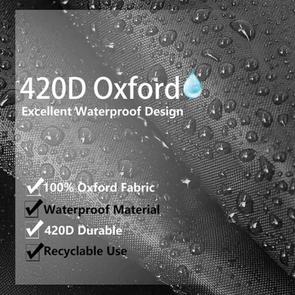Tålig inomhus hundbur, blekningsresistent multifunktionell hundbur, 420D Oxford tygmaterial (utan hundbur) (110×73×76cm)