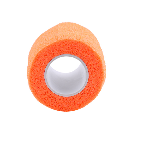 5 rullar / set Vattentät Självhäftande Bandage Tejp Finger Leder Wrap Sportvård (Orange)
