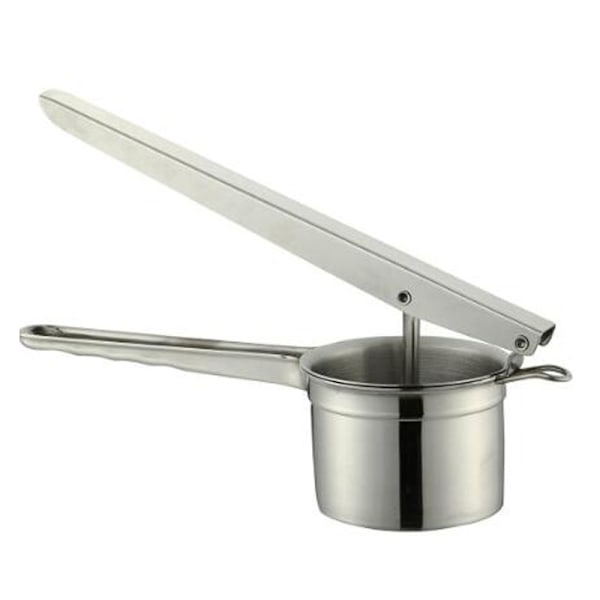 Komfortgrepphandtag, kraftigt rostfritt stålmaterial för hållbar användning, mångsidigt köksredskap med ergonomisk design, stor kapacitet för beredning