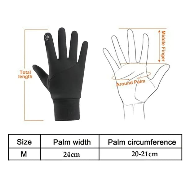 Halkfria Handskar för Barn, Termiska Handskar med Elastisk Handled och Vindtät Konstruktion, Multifunktionella Vinterhandskar för Barn