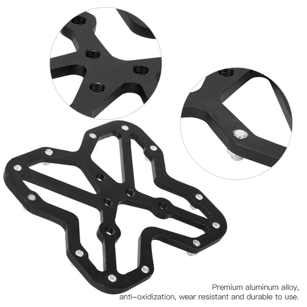 Cykelpedaladapter i aluminiumlegering, antioxidation och slitstark