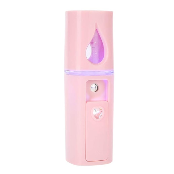 Nano Ion Mist Spray, Handy Face Mister Moisturizing Steamer Beauty Skin Care Fuktighetssprej med USB uppladdningsbar