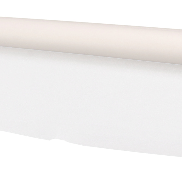 18 tum 44 cm bred spårpappersrulle vit hög transparens klar bläckabsorption mönsterpapper för sömnadsritning 23 m / 75,5 fot