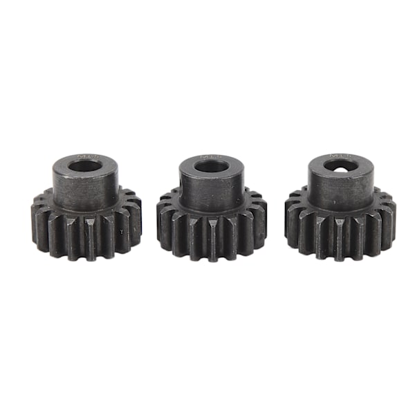 3 st RC-bilväxelsats 8 mm innerhål stålbilmotorväxel för 1/5 1/8 1/10 modellbil 17T