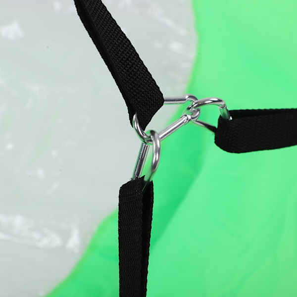 Polyester Taffeta Hållbar Fällbar Kajak Vindsegel Transparent Fönster Kanot Vindsegel Båt Vattensport Tillbehör Kajak Segling Grön