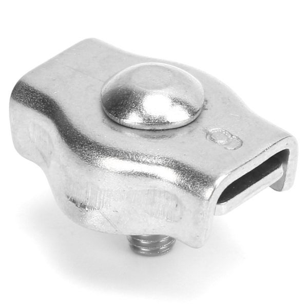 5PCS Repklämma Simplex Rostfritt Stål Marin Hårdvara Fixering för Skogsbruksmaskiner 6mm/0.24in