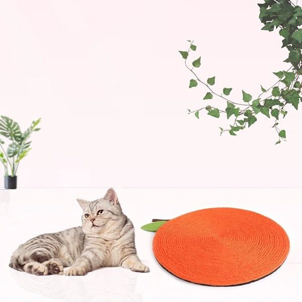 Kattens Lekplats, Sisal Klösmatta, Solid Textur & Slitstark, Perfekt För Innekatter, Förtjockad EVA-bas, Utrymmesbesparande Design,