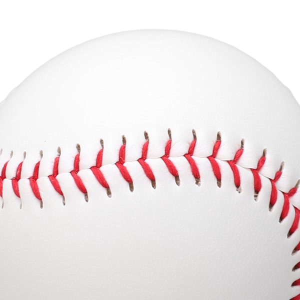 Standard 9 tum handgjorda basebollar gummi inre mjuk baseboll 7,2 cm softboll träningsboll