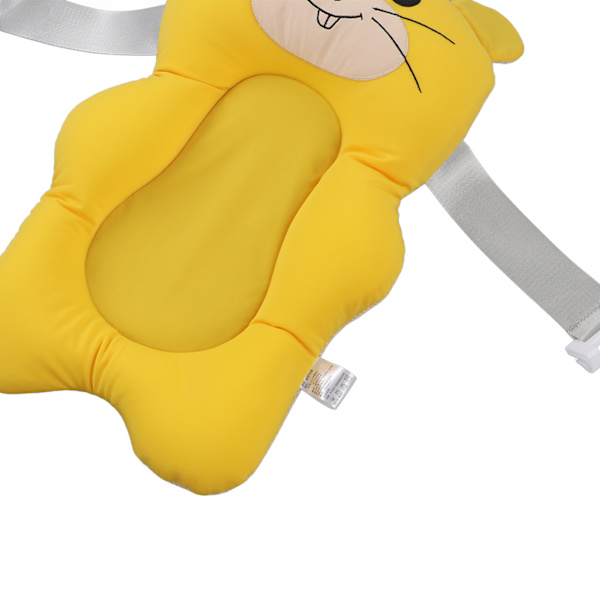 Baby badkar badkudde tecknad forma justerbar rem mjuk flytande badkudde handfat badkudde typ 2