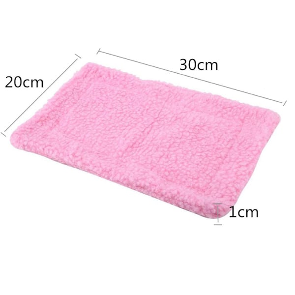 Mjuka Plyschfiltar Korallfleece Material, Marsvinsfleece Sängkläder För Små Djur Lamm Kashmir, Absorberande Husdjursfiltar Lätta att Rengöra,