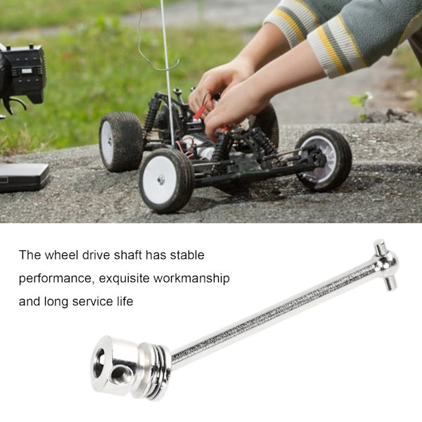 Framhjulsdrivaxeln Hållbar Järn Utbytbar Lätt Modell Bilar Tillbehör för Wltoys 104001 1/10
