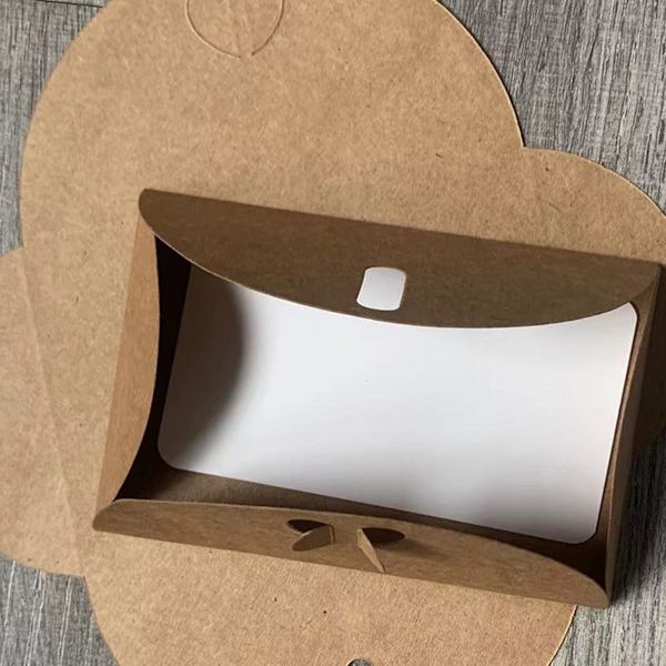 Presentkortskuvert Kraft, 60 st hjärtformade minikuvert, handgjorda presentkuvert, festtillbehör för födelsedag, alla hjärtans dag, fester, bröllop (30