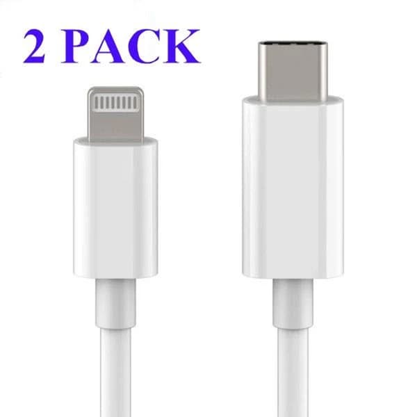 Holdbart USB-C til Lightning opladerkabel, synkroniseringsfunktion med højhastighedsdata, fleksibelt kabel til daglig håndtering, sammenfiltringsresistent