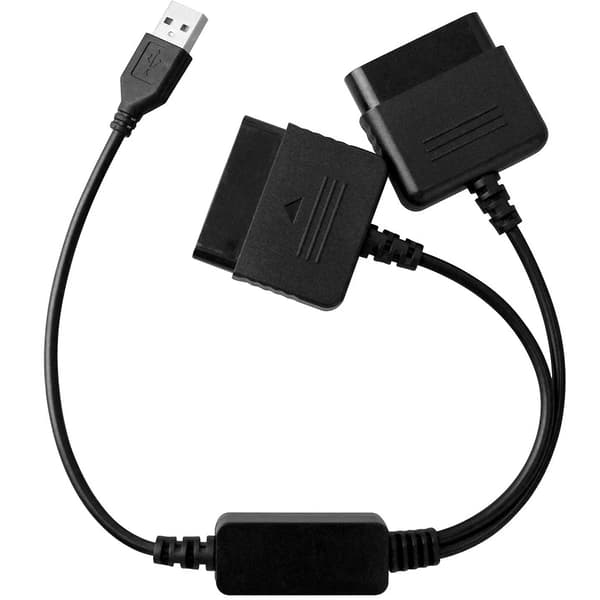 Ps2 Ps1 Controller Adapter, Ps3 Pc Konverter, Universal Gamepad Konverter Med Dual Shock