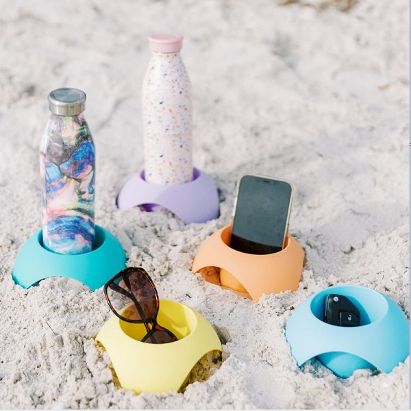 Beach Vacation Accessoar Turtleback Sand Coaster Drink Cup