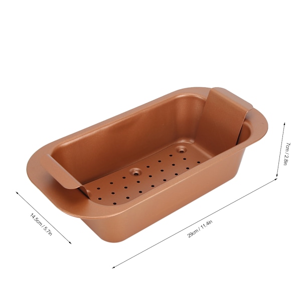Hushållskök Kolstål Non-stick Ugn Mikrovågsugn Bakning Tårta Form DIY Bricka Verktyg