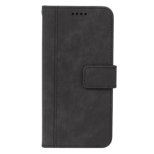 iPhone 14 Læder Wallet Case – 3 Kortpladser – Sort Sort