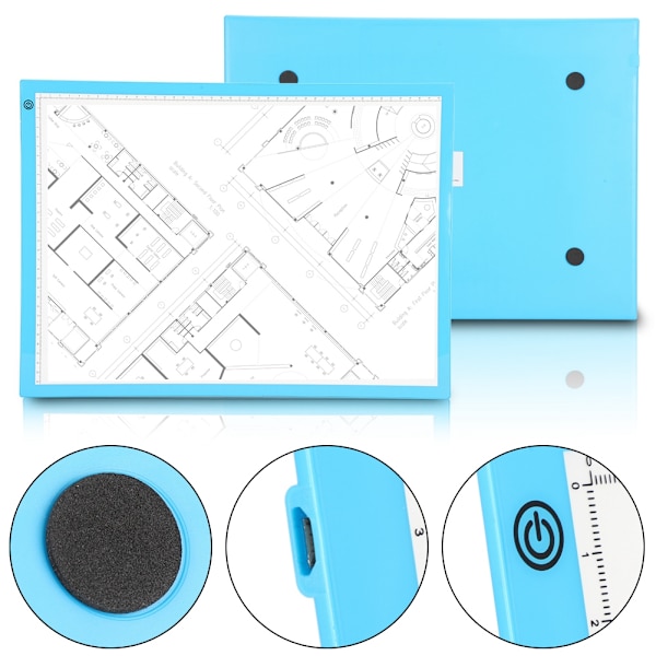LED-ljusplatta A3 Ljusstyrka Artcraft Tracing Light Digital Graphics Tablet för ritning