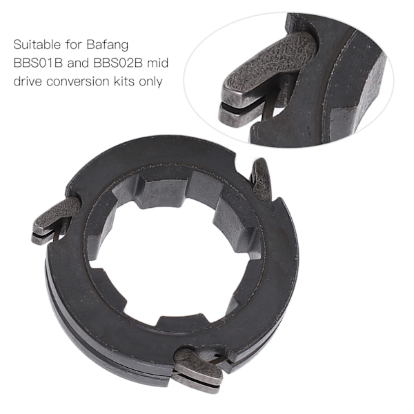 Metallspärrkoppling för Bafang BBS01B BBS02B Mid Drive Motor Elektrisk Cykeltillbehör