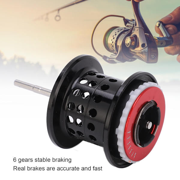 Baitcasting Line Spool Full Metal Modified Fishing Reel Wire Cup för Water Droplets WheelSV Metal Micro Objects Spool