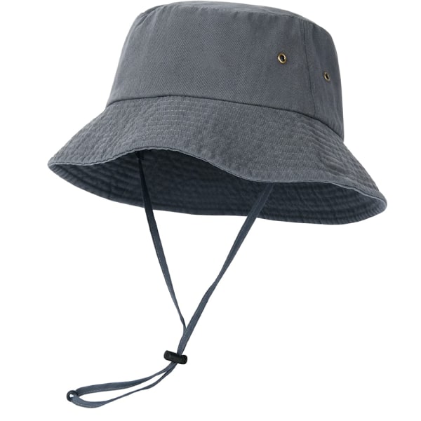 FURTALK Unisex fiskehatt 100 % bomull Bucket Hat Justerbar solhatt för män och kvinnor