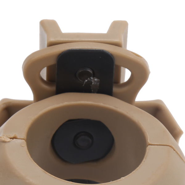 Hjälmficklampa Montering Ficklampa Klämma Hållare Bärbar Fackla Fäste för MICH/IBH/FASTSand Färg
