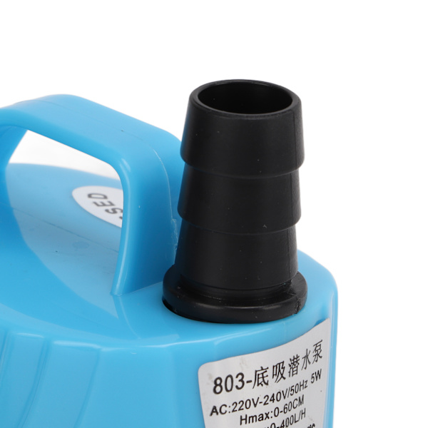 Mini nedsänkbar vattenpump ultratyst fontänpump för akvarier fiskdamm hydroponik EU-kontakt 220‑240V 5W