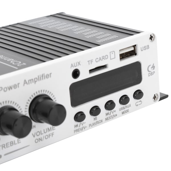 Kompakt Multimediaförstärkare, Hi-Fi Stereo Bluetooth Ljudförstärkare för Sömlös Underhållning
