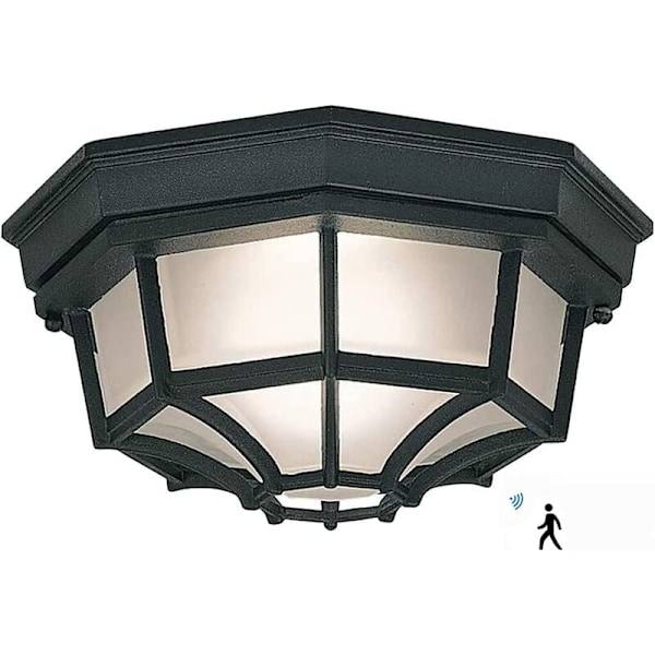 12W LED-utomhusplafond med rörelsesensor