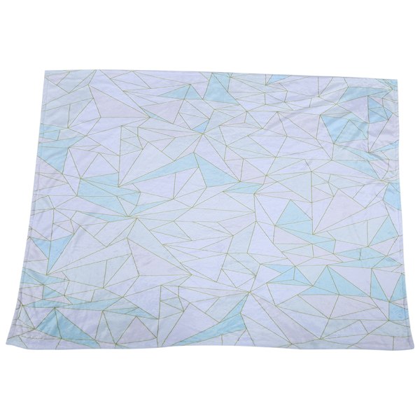 Mjuk flanellfilt Tryckt förtjockad filt Sängkläder för soffa Säng Hushållsartiklar 100 x 130 cm