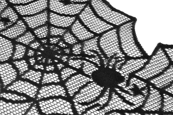 Blondebordløper Gotisk Halloween-dekor, Bordløper