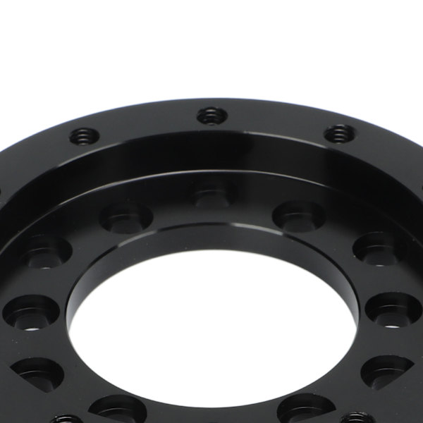Rattadapterplatta i Svart CNC Aluminiumlegering för Logitech G25 G27 G29 G920 13 14 tum Ratthjul 73mm/2.87 tum