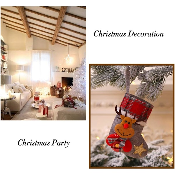 Julstrumpor, Klassisk Gårdshusstil Ger Rustik Charm Till Din Heminredning