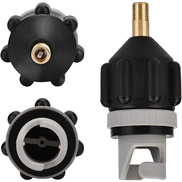 1 stycken Uppblåsbar båt SUP-pumpadapter Luftpumpomvandlare Luftventiladapter Konventionell luftpumpadapter Pumphuvudkontakt för uppblåsbar