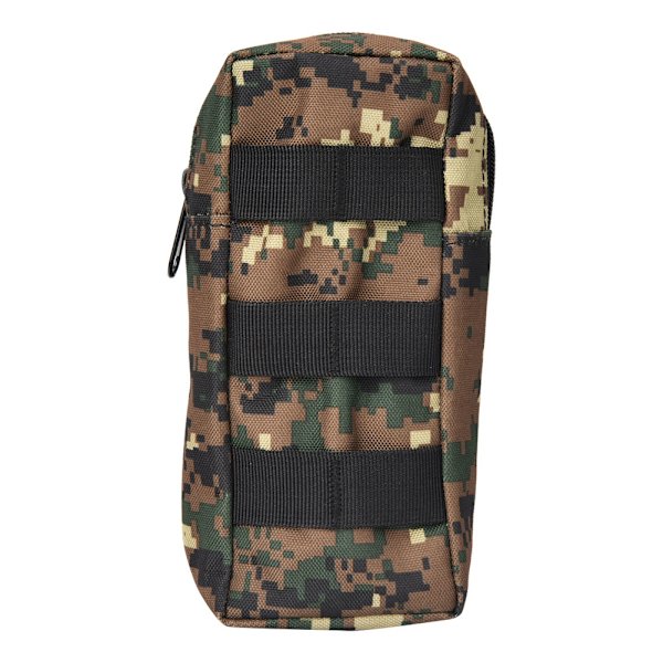 Nylon Vattentät Utomhus Camping Tillbehör Väskor Hängande Midjeväska (Digital Camouflage)