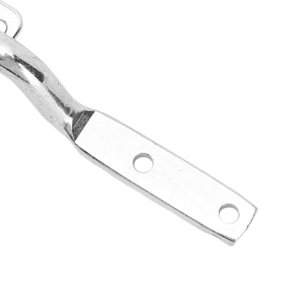 Galvaniserad dörrlås Hasp Latch Kolstål Säkerhetshänglås Spänne för skjul Skåp Skåp
