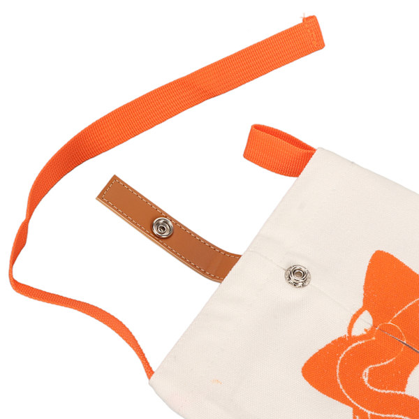 Hängande papperspåse Multipurpose Cartoon Tjockad Canvas Bärbar Fällbar Hängande Pappershållare för Bilvägg